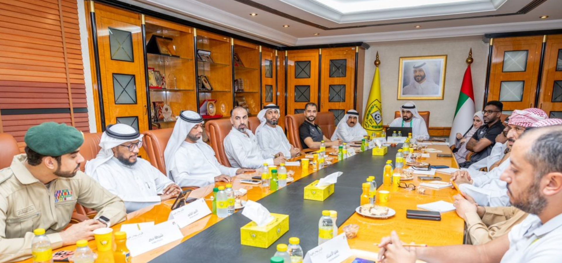 Coordination Meeting for Al Wasl and Al Wahda match