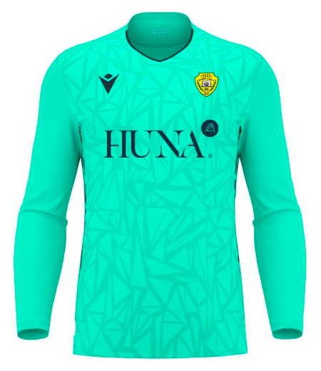 Turquoise Corvus Eco Goalkeeper's Shirt